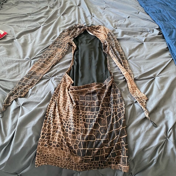 Mel Mesh Mini Dress - Picture 2 of 3